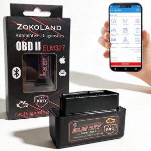 ELM327 OBD2 Bluetooth ZOKOLAND: Diagnóstico coche multimarca