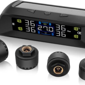 KAOLALI TPMS Solar con 4 sensores y pantalla LCD