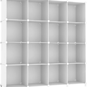 Organizador modular AWTATOS de 16 cubos de plástico