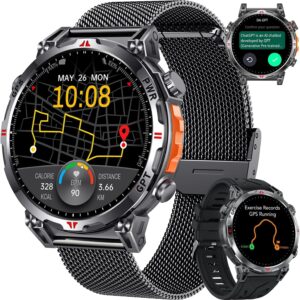 Smartwatch Hombre TAOPON GPS 1.7'' AMOLED Llamadas Brújula