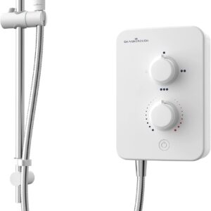 Ducha eléctrica Gainsborough Slim Mono 8,5 kW blanco