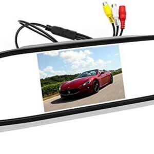 Monitor retrovisor 5" HD para coche con cámara