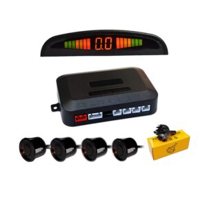 Sensores aparcamiento 4 unidades + pantalla LED y alarma