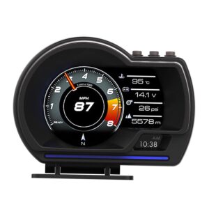 Pantalla HUD para coche Mulcort con GPS y diagnóstico OBD2