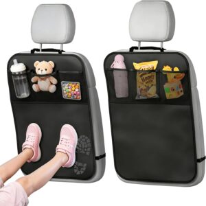 Organizador asiento coche 2 piezas, cubre asientos niños Aixxikum