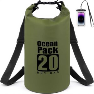 URAQT Bolsas Estancas 5L/10L/20L, Impermeables y Resistentes