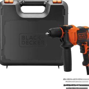 Taladro percutor BLACK+DECKER 710W BEH710K-QS