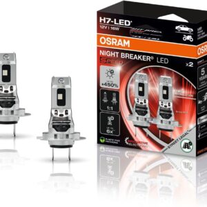 OSRAM NIGHT BREAKER LED SPEED H7 450, luz blanca 6000K