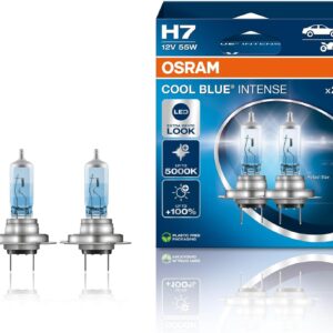 OSRAM Cool Blue Intense H7 - Lámparas halógenas de 5.000K