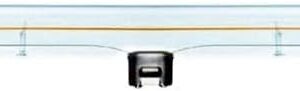 Linestra LED DIM transparente 50 cm - Luz blanca extra cálida