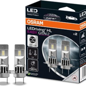 OSRAM LEDriving HL EASY GEN 2 H7/H18, lámparas LED 6500K