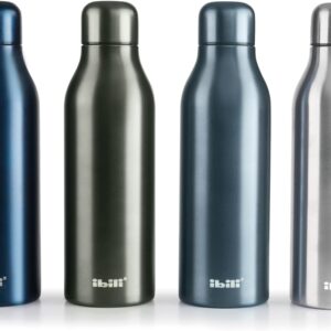 IBILI Element 350 ml - Botella termo acero inoxidable, diseño exclusivo