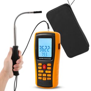 Anemómetro Bonvoisin CFM/CMM con sonda telescópica y USB