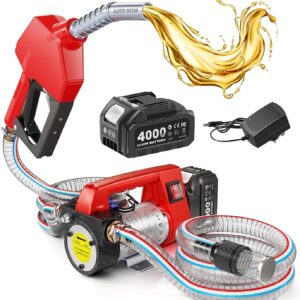 Bomba de combustible diesel 21V TaskStar 45L/min con batería