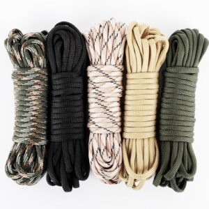 Romon Paracord 550 30m | Cuerda paracord 4mm 5 colores