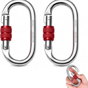 Mosquetón Acero Inoxidable 25 kN - Carga 2500 kg