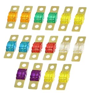 Kit 16 Fusibles Coche 20A-120A 32V Bolt Alta Corriente