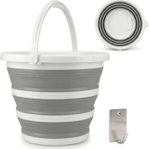 Cubo plegable 10L VELOSSIA, versátil y compacto
