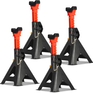 Soporte para coche 3T Ansobea - Juego de 4, altura ajustable