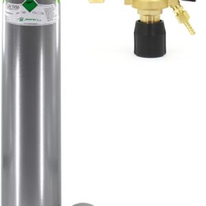 Bombona Argon 8L MIX Ar/CO₂ + reductor soldadura TIG/MIG