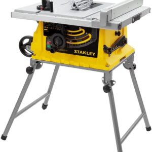 Sierra de mesa STANLEY 1800W Ø254mm con extracción de polvo