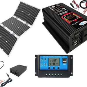 Kit Solar 6000W + Panel 60W con Controlador 30A